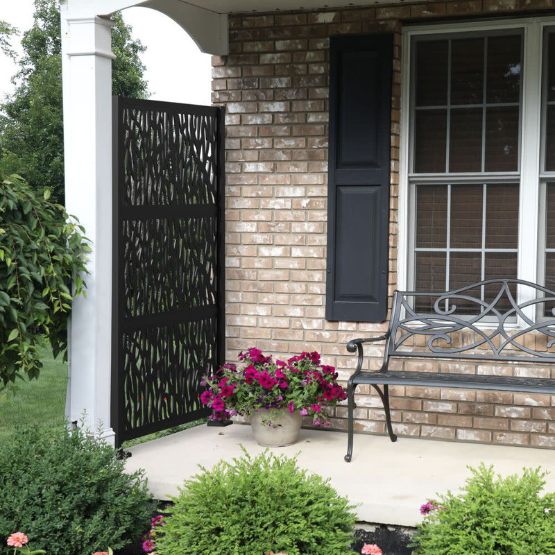 Decorative Screen Panel Frame Kit with 2 ft. x 4 ft. Sprig
