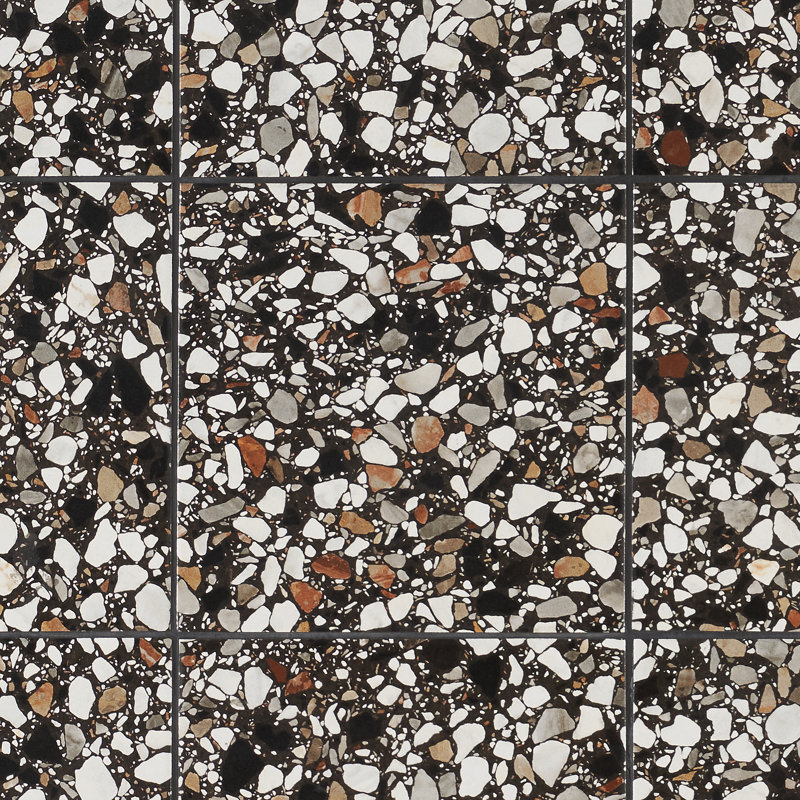Grist 7.87 in. x 7.87 in. Matte Porcelain Floor and Wall Tile (12.48 Sq. Ft. / Case), Black
