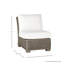 Fauteuil de chambre modulaire d'extérieur en résine tressée rustique N-Dura-607864352-607864382-600847749