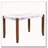 46.5" Modern Dining Table