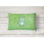 Coussin lombaire en aquarelle de grenouille