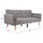 Futton Twin 74.8'' Upholstered Convertible Sofa-873727035
