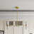 33" W 2-Light Dimmable Linear Chandelier