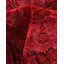 Tapis unique rose / rouge foncé / brun 6 pi 2 po x 9 pi 1 po Overdyed