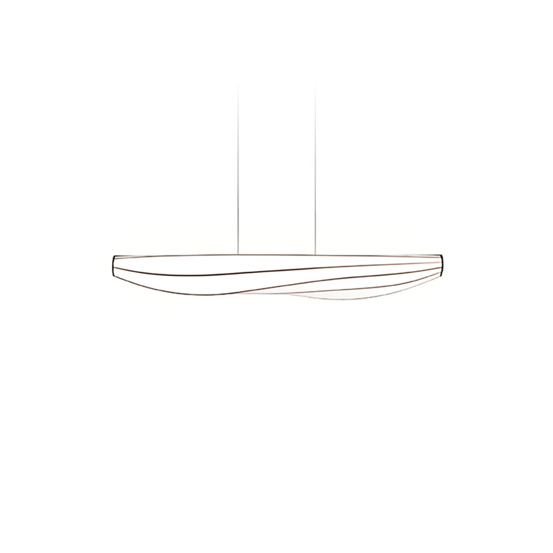 Lenis 1 - Light Pendant, Brushed Aluminum, 2700K, 120V