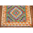Geometric Wool Kilim Oriental Rug 3x4