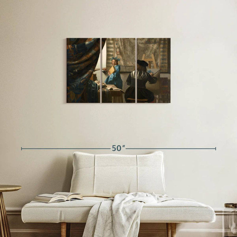 Senne, l'art de peindre, H 20 po x l 33 po