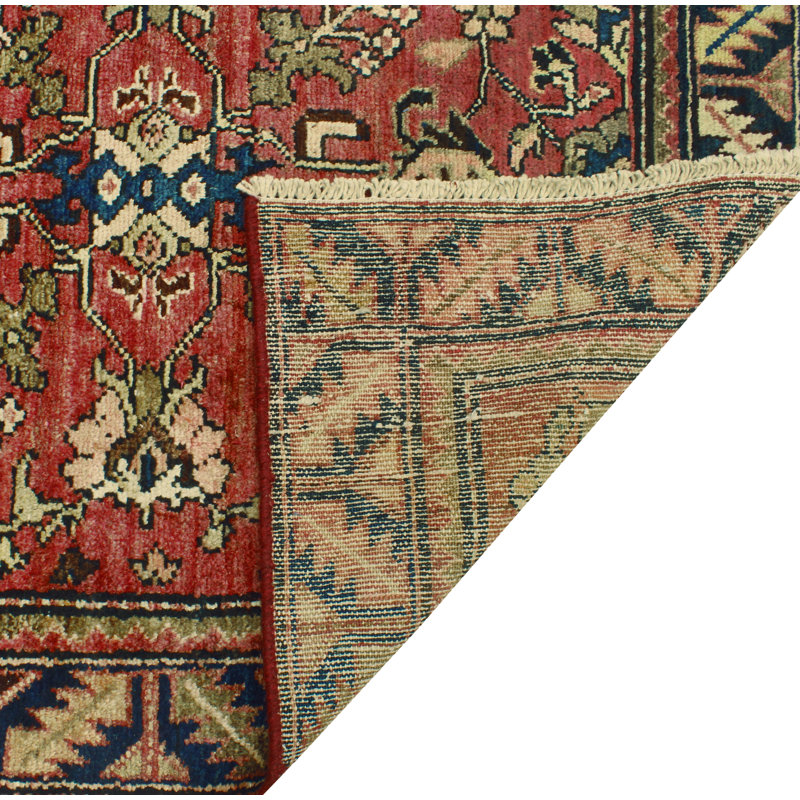 Khusbu Distressed Bousseh Rust Runner