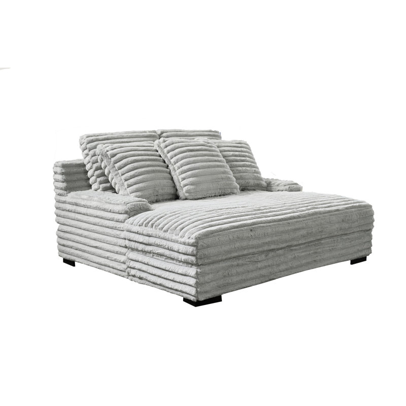 Chaise longue rembourrée Gusella