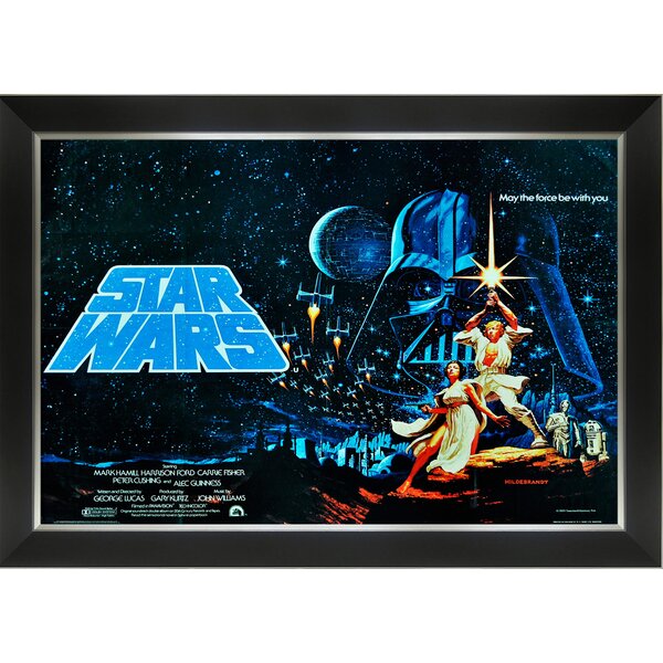 Framed Movie Posters Star Wars - Wayfair Canada