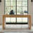 Kaybri Aranza 60”W Solid Wood Base Fluted Desk with Cable Management and Power Outlets-185868860