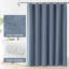 Linen Textured Shower Curtain and Hooks Set-654248351