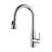 Bari-T Pull Down Single Handle Kitchen Faucet with Accessories-74694307
