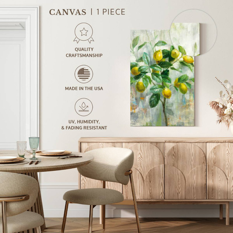 Harnek Lemon Branch, 39" H x 26" W
