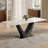 Randahl 71'' L Modern Rectangular Stone Top Dining Table for 6-1799429093-1762776678-1766258953