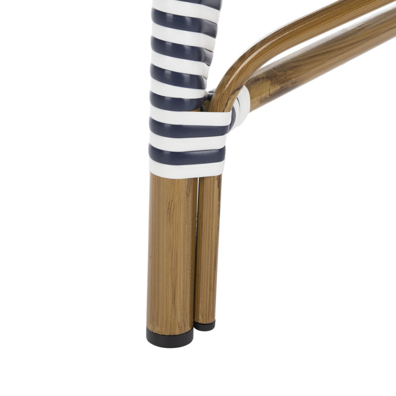 Chaise de patio empilable Androula