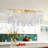 Jedidja 13 - Light Crystal Dimmable Wagon Wheel Chandelier-848255103