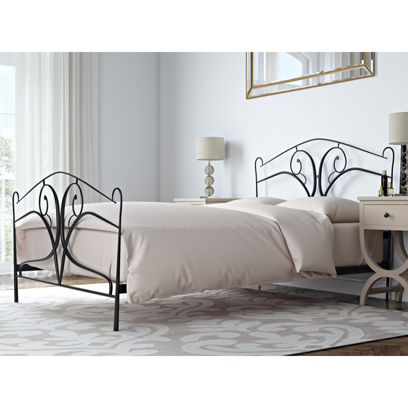 Tangelo Bed, Kingsize (5'), Black