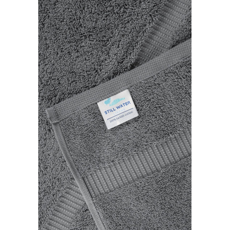 Ensemble de serviettes Serenity Luxury Hotel Turkish, Gris, 6