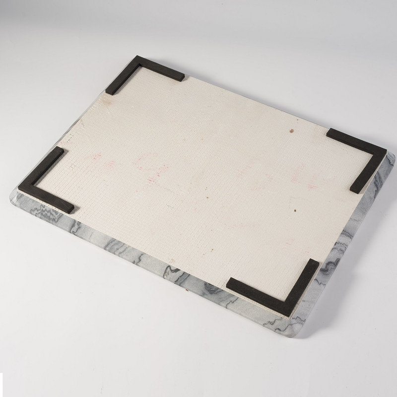 Natural Marble Cutting Board, 16*12in, Monte Grigio