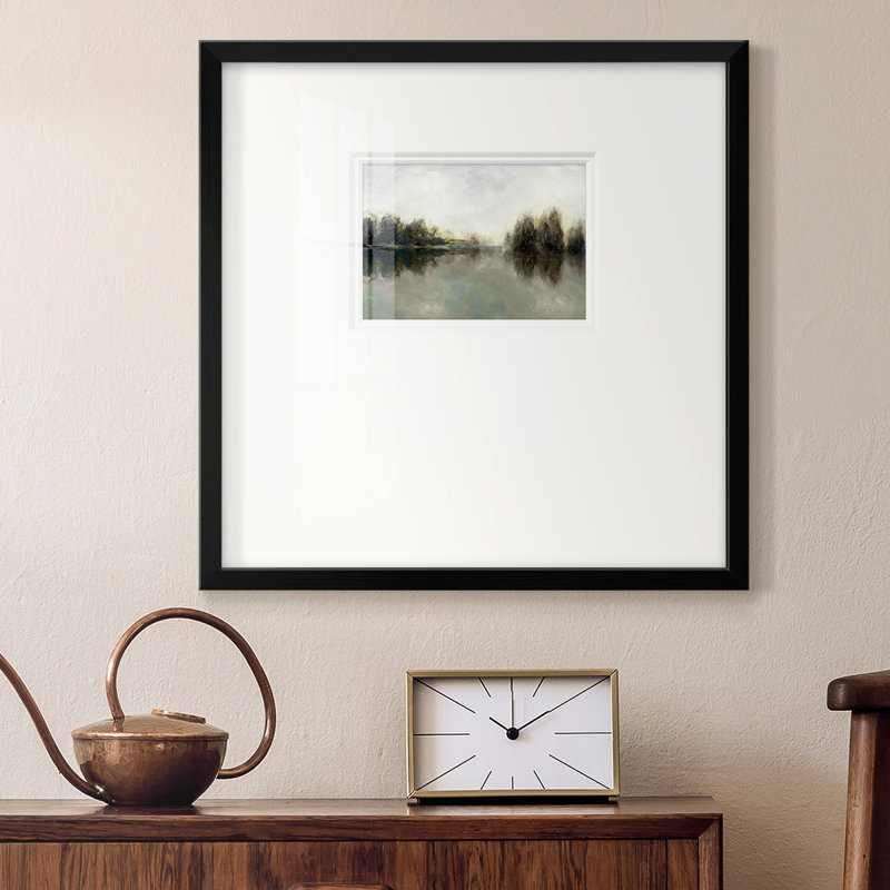 Rainy Sunsetpremium, reproduction encadrée, H 17 po x l 17 po x P 1,25 po