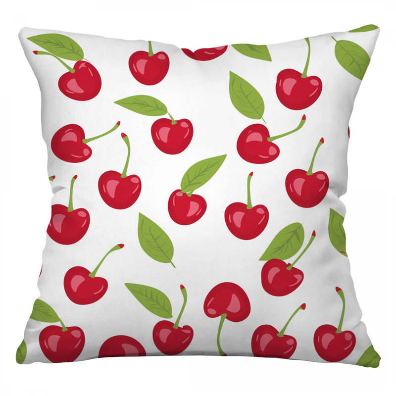 Coussin Cherry, Carré 26 po