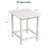 Outdoor Square Side Table - Adirondack Style Patio End Table for Pool or Garden-467357459