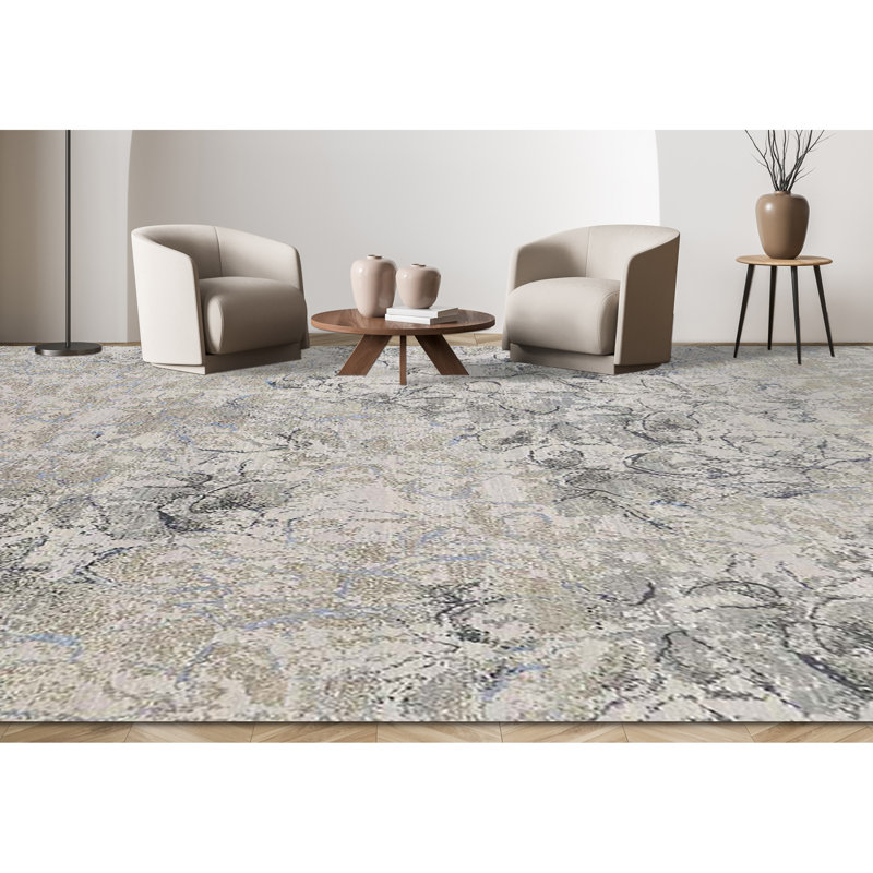 Abstract Area Rug, Rectangle 8' x 10'