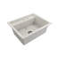 Baveno 27 in. L Dual Mount Single Basin Kitchen Sink-245544736-264804939