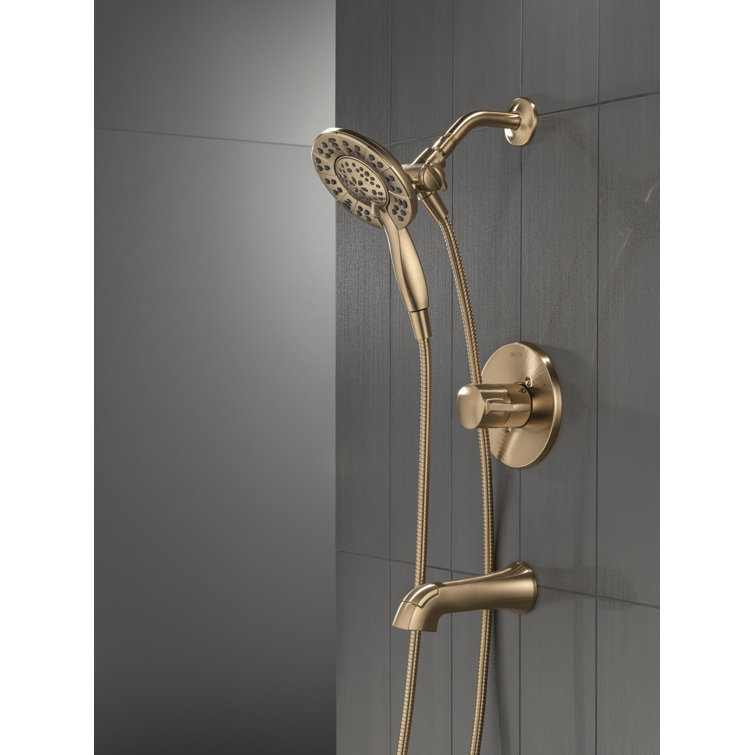 Albion Single-Function Tub Shower Faucet Set, Shower Trim Kit with In2ition Shower Head