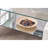 Bimla Glass Top End Table
