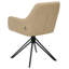 49 cm H Upholstered Faux Leather Full Back Armchair-1258856857