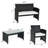 Tykiana Wicker 8 - Person Patio Conversation Set with Cushions