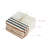 Resin Square 4 Piece Coaster Set