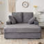 54 Inches Wide Corduroy Upholstered Chaise Lounge Indoor-873960040