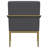 Kirra Upholstered Metal Arm Accent Chair-211025807