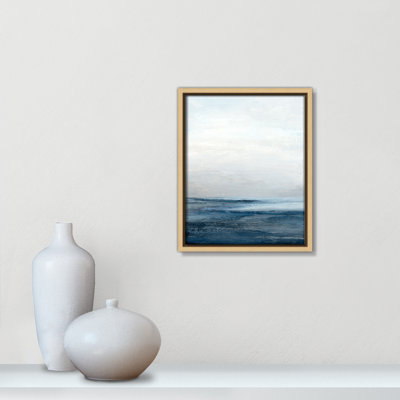 «Calm Ocean Under Cloudy Sky I» par 