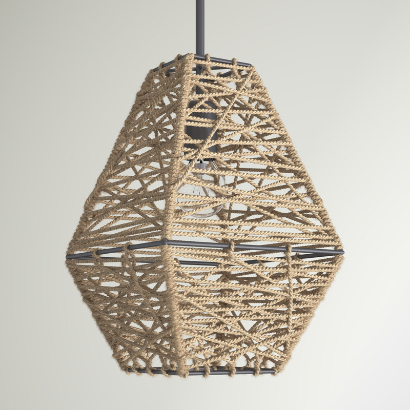 Luminaire suspendu géométrique 1 lumière Gerrell