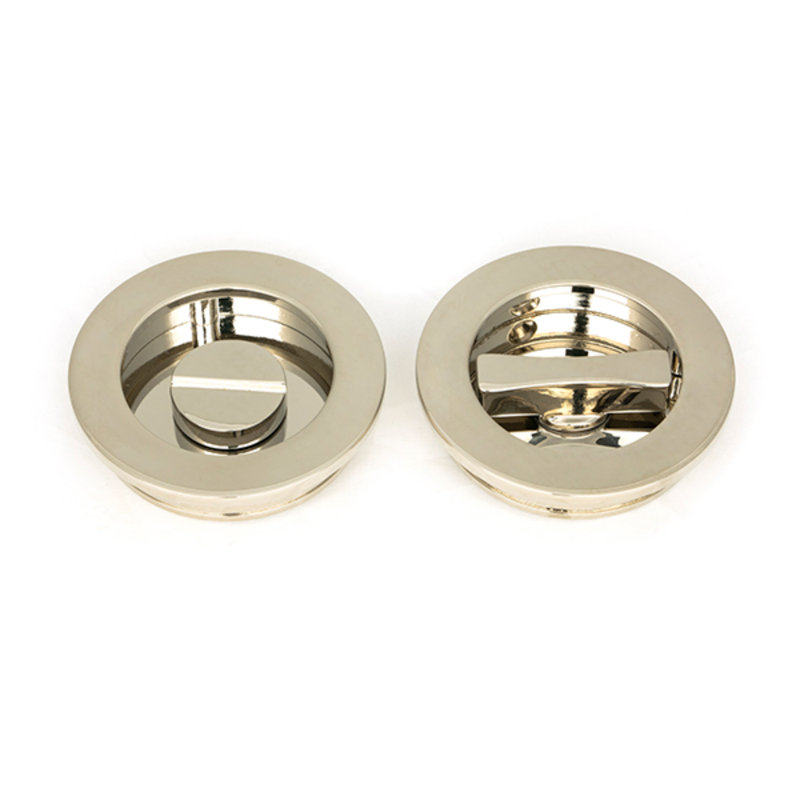 Door Accessory, 6cm H x 6cm W x 1.3cm D, Polished Nickel