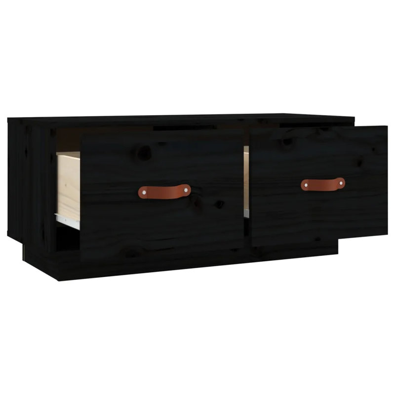 Kainyn Unfinished TV Stand for TVs up to 32", Black
