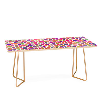 Table basse nicola design jolies ananas