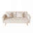 Velvet Fabric Adjustable Sofa Bed-1725061968