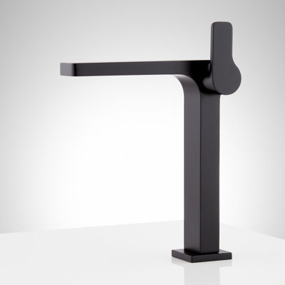 Robinet de salle de bain vasque monotrou 1,2 GPM avec ensemble de bonde escamotable Hibiscus