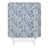 Motif floral bleu/blanc