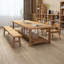 Table de salle à manger rectangulaire en bois massif-1620130097-1620130108