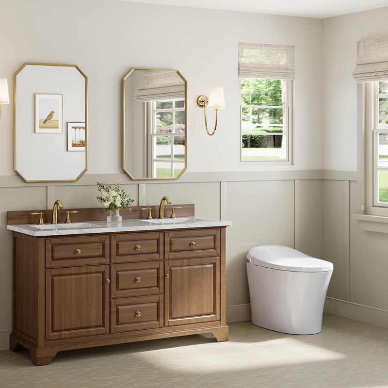 HOROW Calla Smart Heated Toilet with Auto Flush, Heated Elongated Seat, Foot Sensor Operation and Power-Off Flush