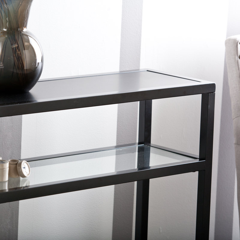 Swanage 50.25'' Glass Top Console Table