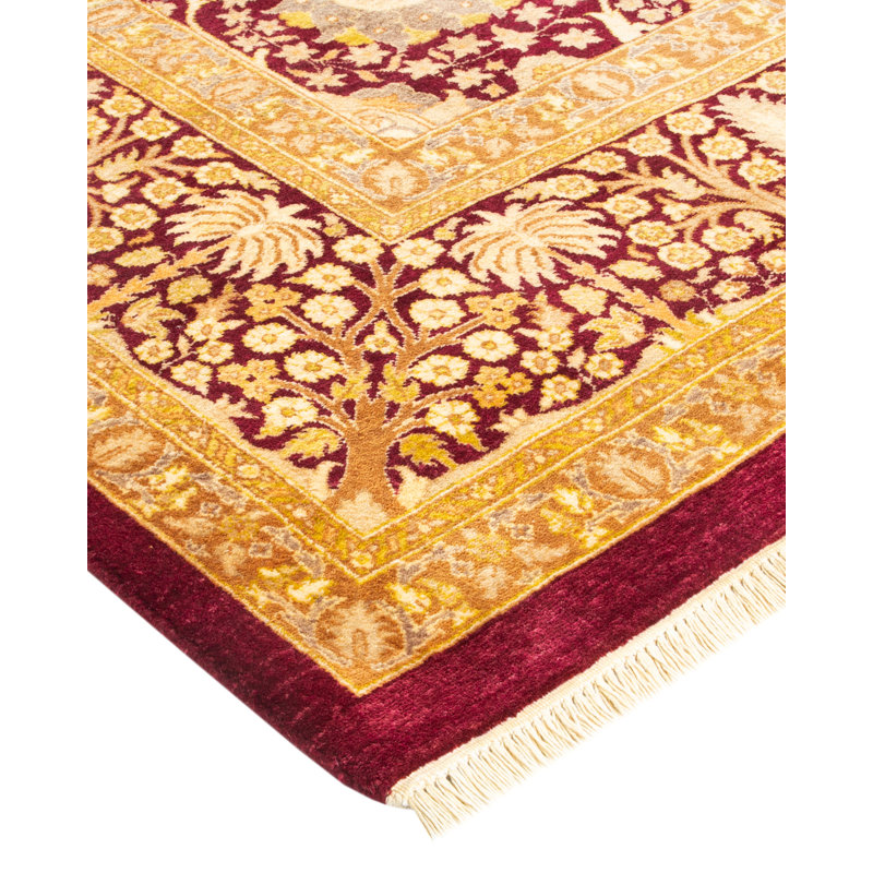 Classic One-of-a-Kind 6' 1" X 9' 3" Hand Knotted Area Rug