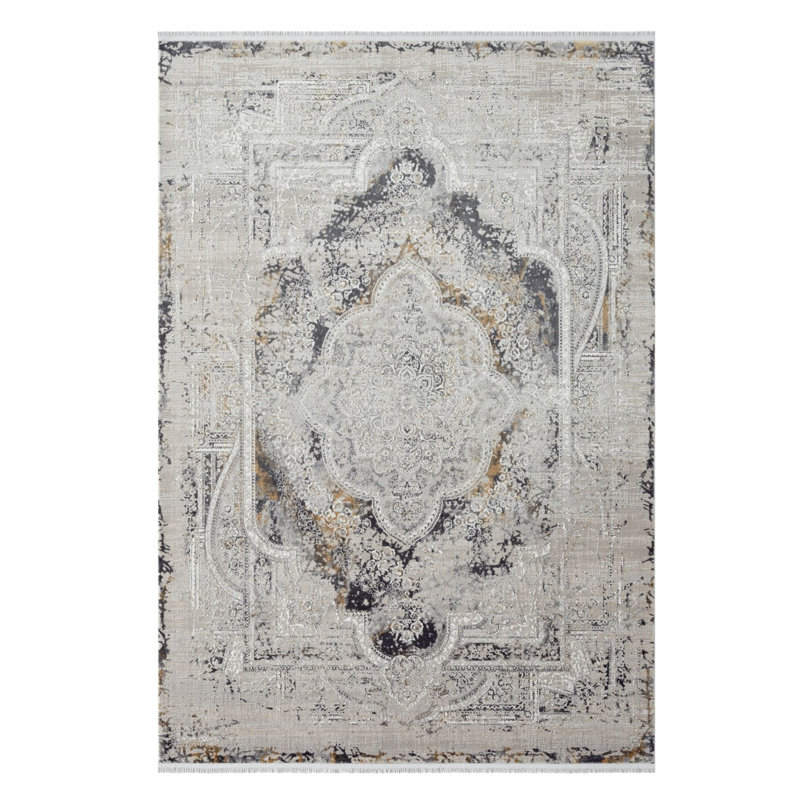 Oriental Indoor Rug, Rectangle 5' x 7'