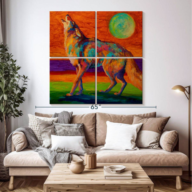 Brampt Howl, 50" H x 50" W